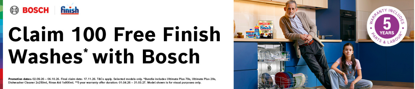 Bosch Dishwasher Gift With Purchase