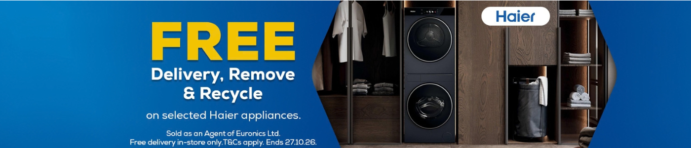 Haier Free Delivery Remove and Recycle