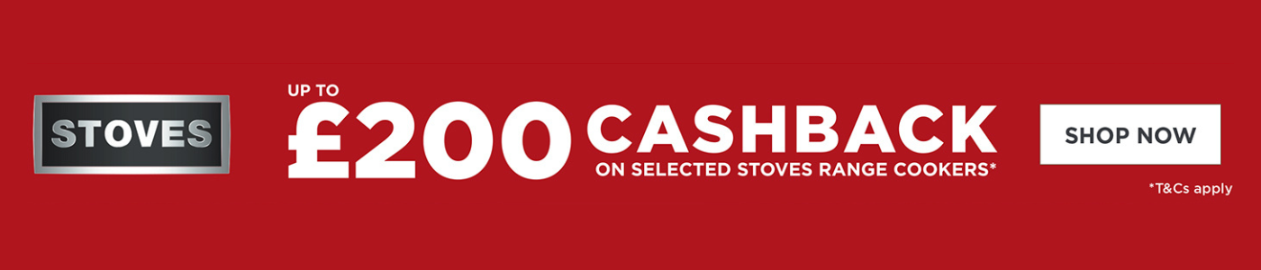 Stoves Up to £200 Cashback