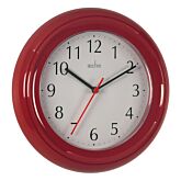 Acctim 21414 Wycombe Wall Clock Red