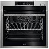 AEG BSE782380M 59.5cm Built In Electric Single Oven - Anti-Fingerprint stainless steel