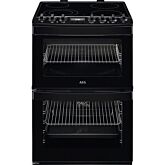 Aeg CCB6741ACB 
60Cm Electric Ceramic Double Oven