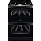 Aeg CCB6741MCB 60Cm Electric Ceramic Double Oven