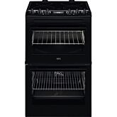 Aeg CCX1530ACB 55cm Double Oven  
55cm Double Oven with Thermaflow? fan operated main oven and conventional top oven, 