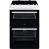 Aeg CCX6501ACW 
60cm Double Oven with Thermaflow 