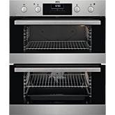 AEG DUB331110M 59.4cm Built In Electric Double Oven - Stainless
