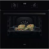 Aeg OU5AB20CK 
Surroundcook Multifunction Oven, Retractable Rotary Controls, Clock, Minute Minder An