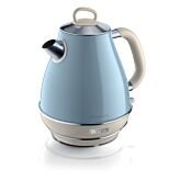 Ariete 286905 Vintage Cordless Kettle In Cream/Light Blue