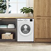 Beko BMN3WT3841W 8kg 1400 Spin RecycledTub Washing Machine - White