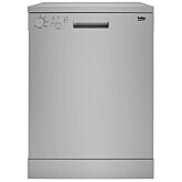 Beko DFN05320S Full Size Dishwasher with 13 Place Settings 
