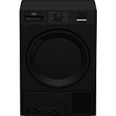 Beko DTLCE80051B 8kg Condenser Tumble Dryer with Sensor Programmes - Black