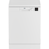 Beko DVN05C20W Full Size Dishwasher - White - 13 Place Settings
