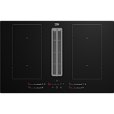 Beko HIXI84700UP 82cm Black Hob Extractor with Slider Control