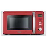 Beko MOC20200R 20L 800W Retro Compact Red Microwave