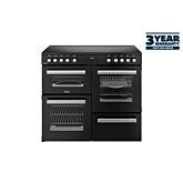 Belling 444411797 Cookcentre 100Cm Electric Range Cooker - Black