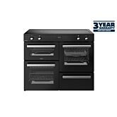 Belling 444411807 Cookcentre 110Cm Electric Induction Range Cooker - Black