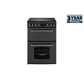 Belling 444411809 60cm Mini FARMHOUSE 60E ceramic hob cooker in Anthracite 