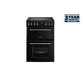 Belling 444411810 60cm Farmhouse Electric Mini Range with Ceramic Hob - Black
