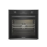 Blomberg ROEN9202DX 59.4cm Built In Electric Single Oven - Dark Steel