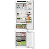 Bosch KIN96VFD0G Series 4, Built-in fridge-freezer with freezer at bottom fixed flat hinge