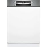 Bosch SMI2HTS06G Series 2 60cm 13 Place Semi-Integrated Dishwasher - Brushed Steel