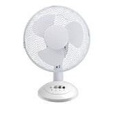 Ced TF12N Airmaster 12" 3 Speed Desk Fan - White