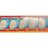 Ever Ready ERL S13622 Led Gls Bc 8.2W(60W) Opal Ww X5 Pack 