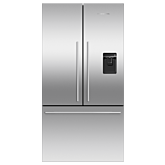 Fisher And Paykel RF540ADUX6 90cm wide Freestanding French Door Fridge Freezer with Ice & Water