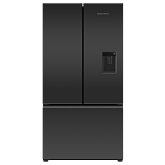 Fisher And Paykel RF540AZUB6 90cm Wide Freestanding French Door Fridge Freezer with Ice and Water