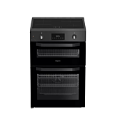 Hotpoint HDE6IDC2SA 60cm Double Electric Induction Cooker