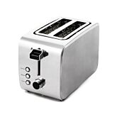 Igenix IG3202 Toaster 2 Slice Brushed Stainless Steel