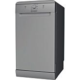 Indesit IN2FE10CS90SUK 45cm side slimline dishwasher in Silver