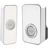 LLOYTRON B7505WH Plug In Door Chime Programmable