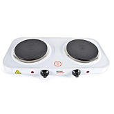 Lloytron E4202WH  2kW Double Solid Hotplate