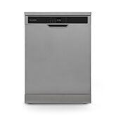 Montpellier MDWD1464S 60Cm Freestanding Dishwasher In Silver