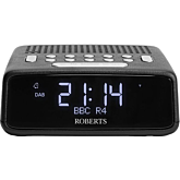 Roberts Radio ORTUSDABBK DAB+/FM Clock Radio - Black