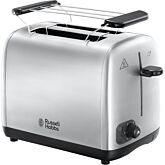Russell Hobbs 24080 Adventure Two Slice Toaster, Stainless Steel, 2 Slice