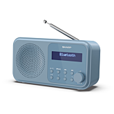 Sharp DR-P420 BL DR-P420BL Portable Digital Radio - Blue
