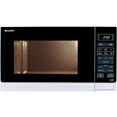 Sharp R372WM 25 Litre Solo Microwave - White