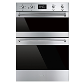 Smeg DOSF6390X Built In Electric Double Oven Stainless Steel
