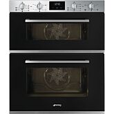 Smeg DUSF400B Cucina Under Counter Double Oven 