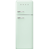 Smeg FAB30RPG5UK 60cm 50s Style Right Hand Hinge Freezer over Fridge Pastel Green