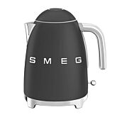 Smeg KLF03BLMUK 1.7 Litre Retro Style Matt Black Cordless Kettle 