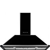 Smeg KT110BLE 110Cm Black Chimney Hood