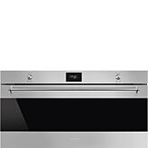 Smeg SFPR9301TX Classic Single Built In 90Cm Reduced Height Oven - Stainless Steel