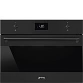 Smeg SO4301M1N 45cm Classic Compact Oven Combi Microwave - Black