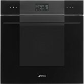 Smeg SOP6102S2PB3 60cm Linea Pyrolytic SteamOne Oven Pure Black
