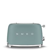 Smeg TSF01EGMUK 2 Slice Retro Style Emerald Matt Green Toaster