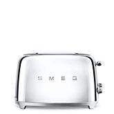 Smeg TSF01SSUK 2 Slice Retro Style Polished Steel (Chrome) Toaster