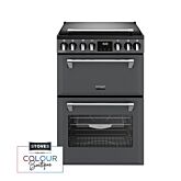 Stoves 444411843 Richmond Deluxe 60Cm Dual Fuel Mini Range Cooker - Anthracite